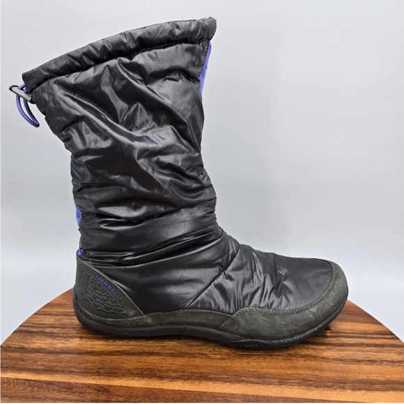 Merrell Frost Glove Winter Boots Women's 9.5 Black Barefoot Insulated - Picture 2 of 8